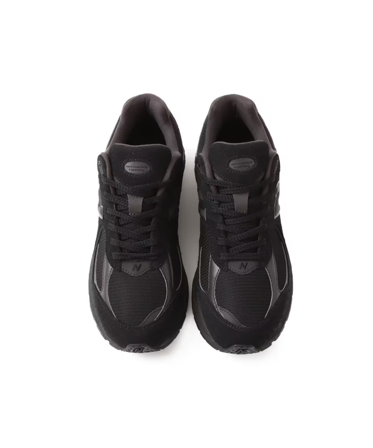 U2002RBL New Balance 2002R Triple Black Suede (Men's)
