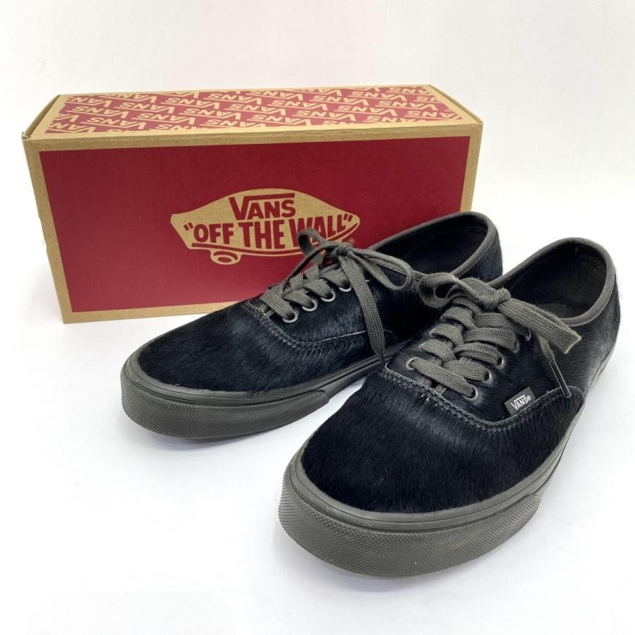 VN000D7YEM Vans Authentic Pony Hair "Black" (RHC Ron Herman Exclusive) (Men's)