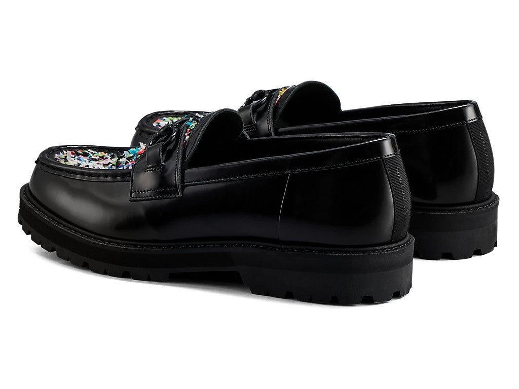 1181A616-007 Onitsuka Tiger Bit Loafer Black Directoire Blue (Men's)
