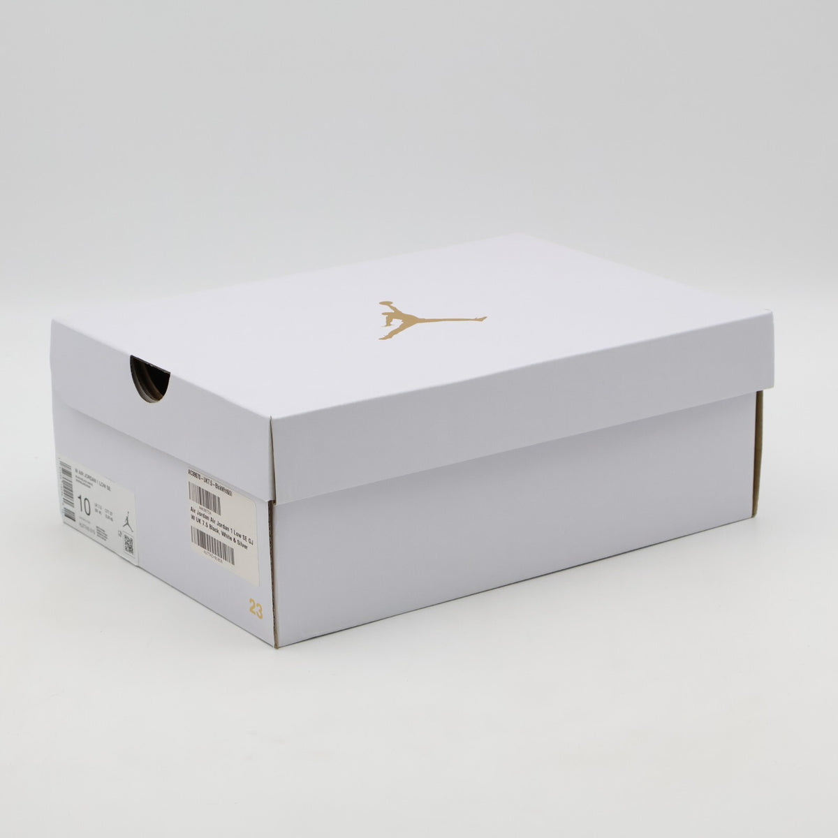 HJ7743-010 Nike WMNS Air Jordan 1 Low SE Black Croc (Women's)