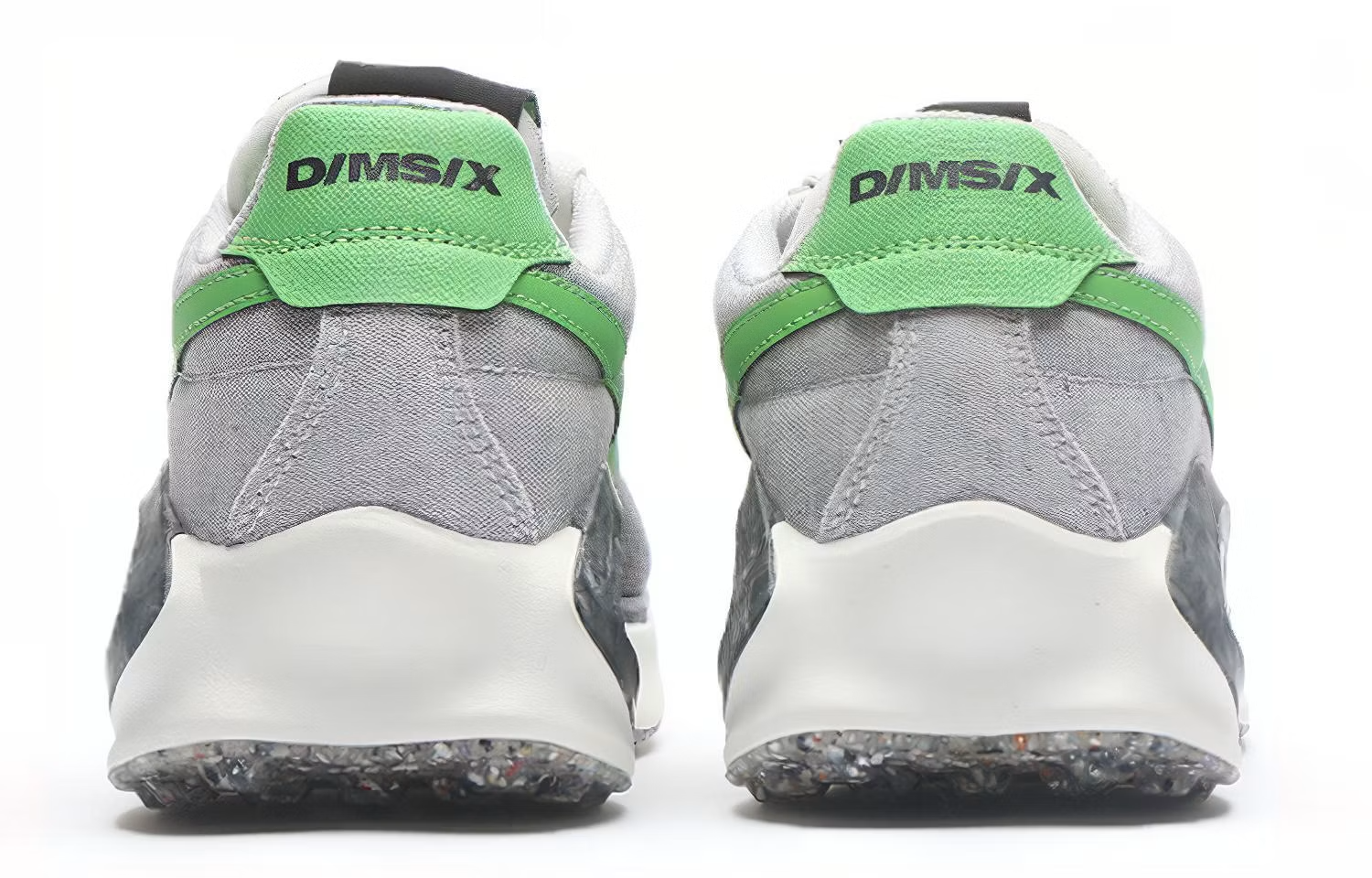 CW6914-001 Nike D/MS/X Waffle "Smoke Grey/Mean Green"(Men's)