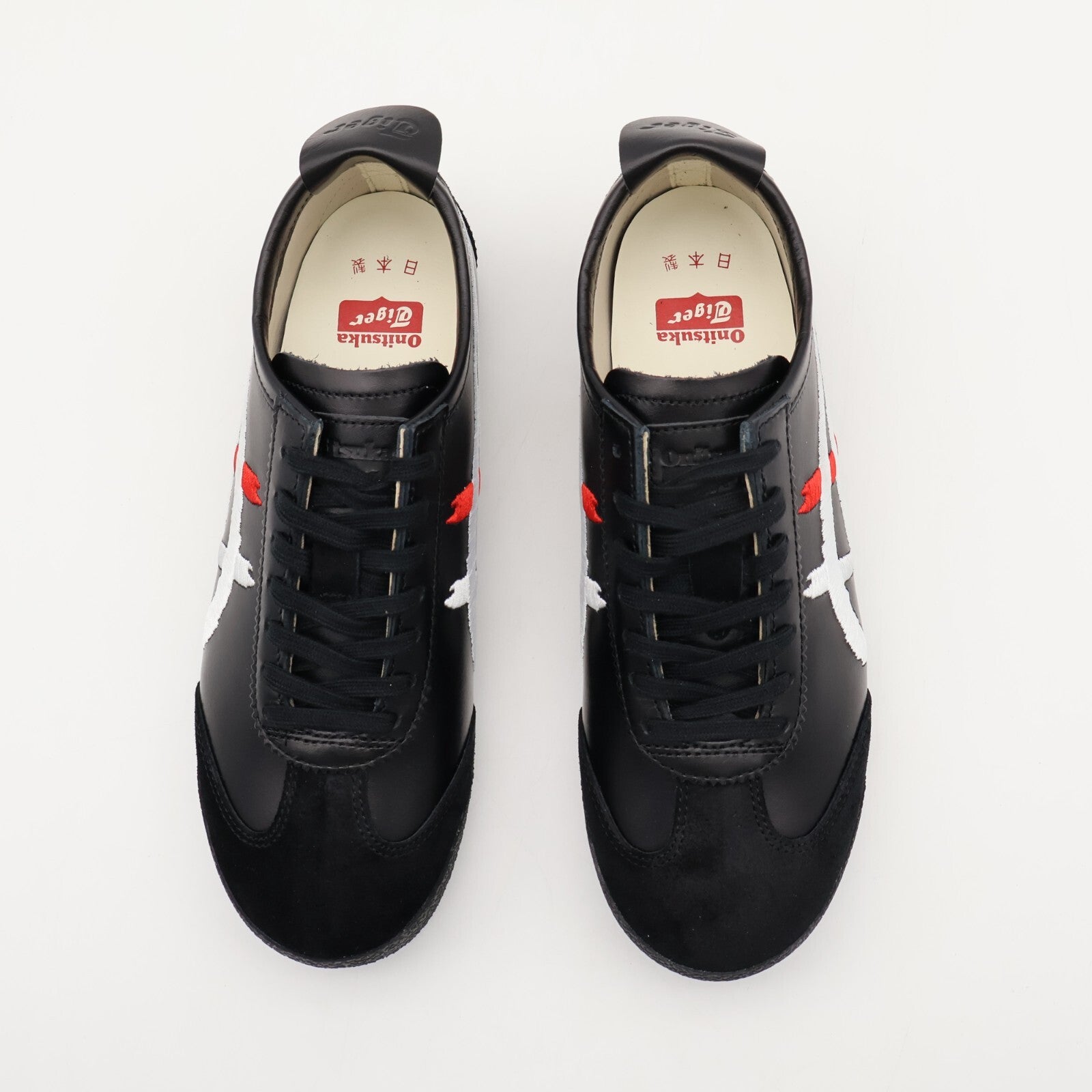 1182A188-001 Onitsuka Tiger NIPPON MADE Mexico 66 Deluxe Black White (Women's)