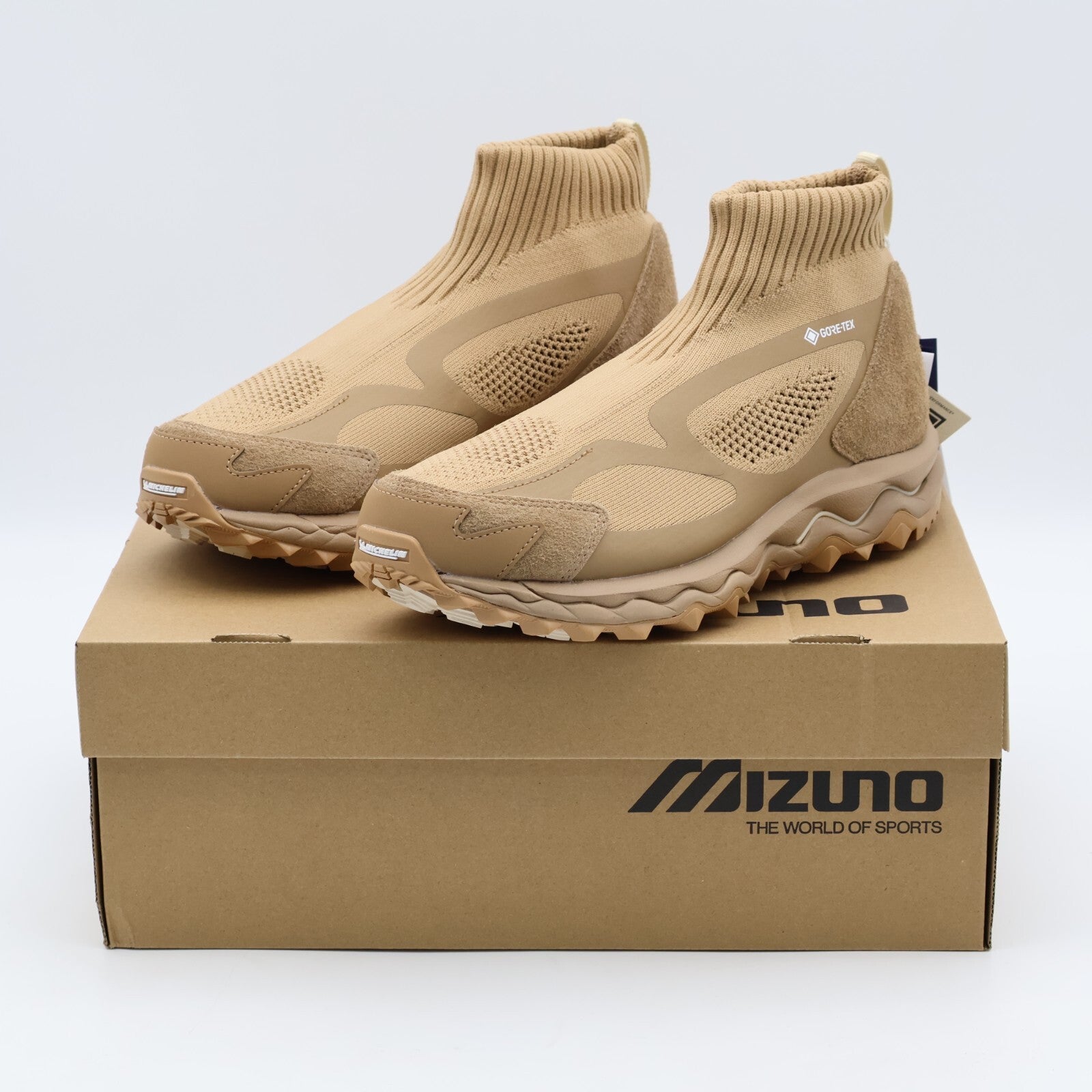 D1GD245502 nonnative Ã Mizuno Wave Mujin TL Mid GORE-TEX Cognac (Men's)