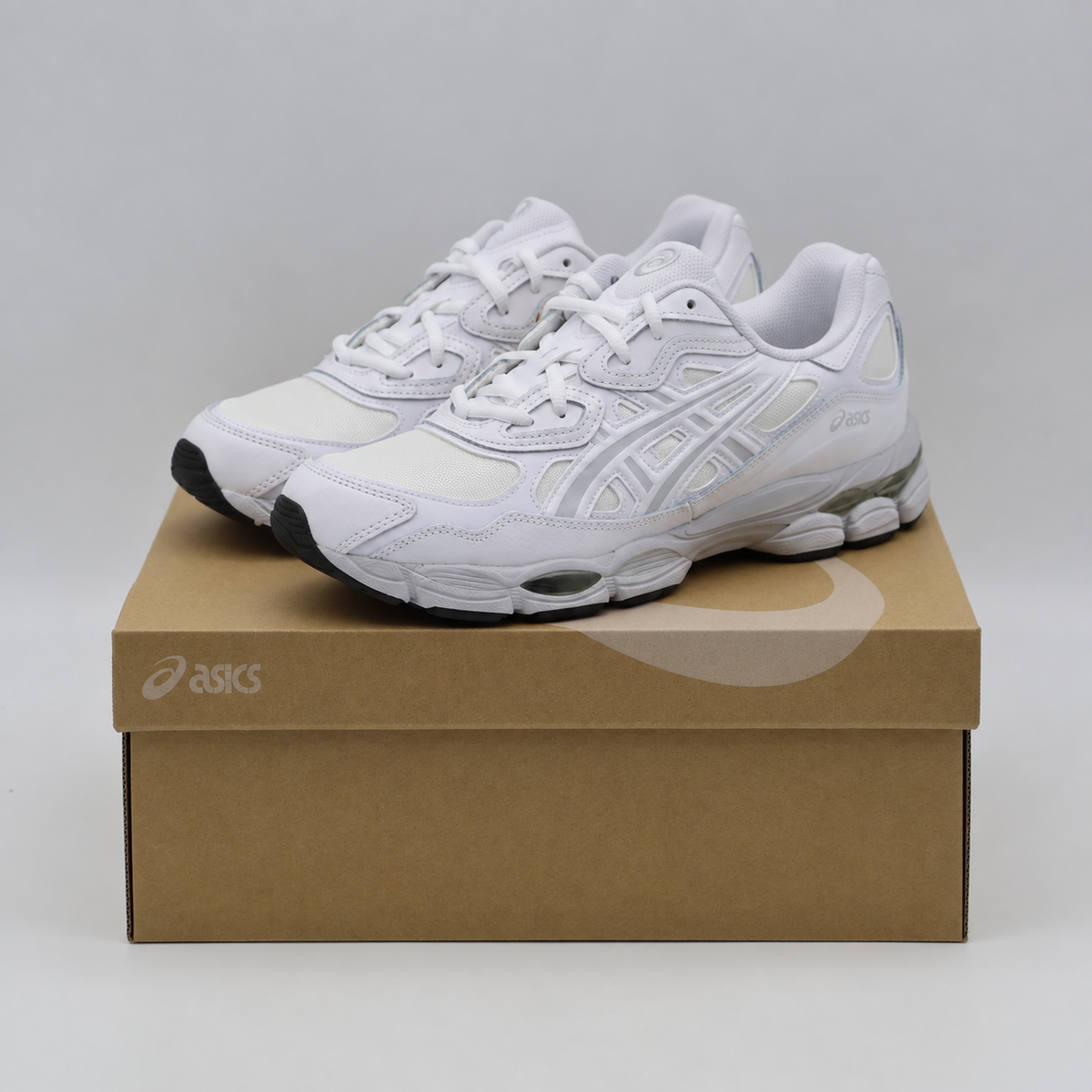 1203A280-102 Asics Gel-NYC "White/Glacier Grey" (Men's)