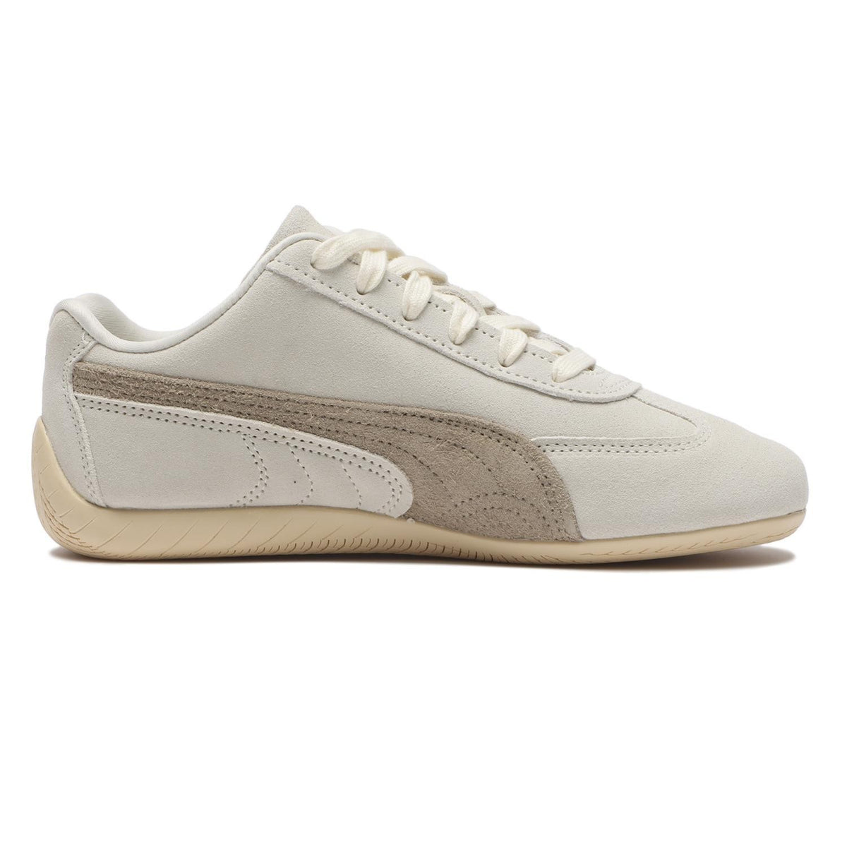 403619-01 Puma Speedcat Elevated Warm White Ice Coffee (Women's)
