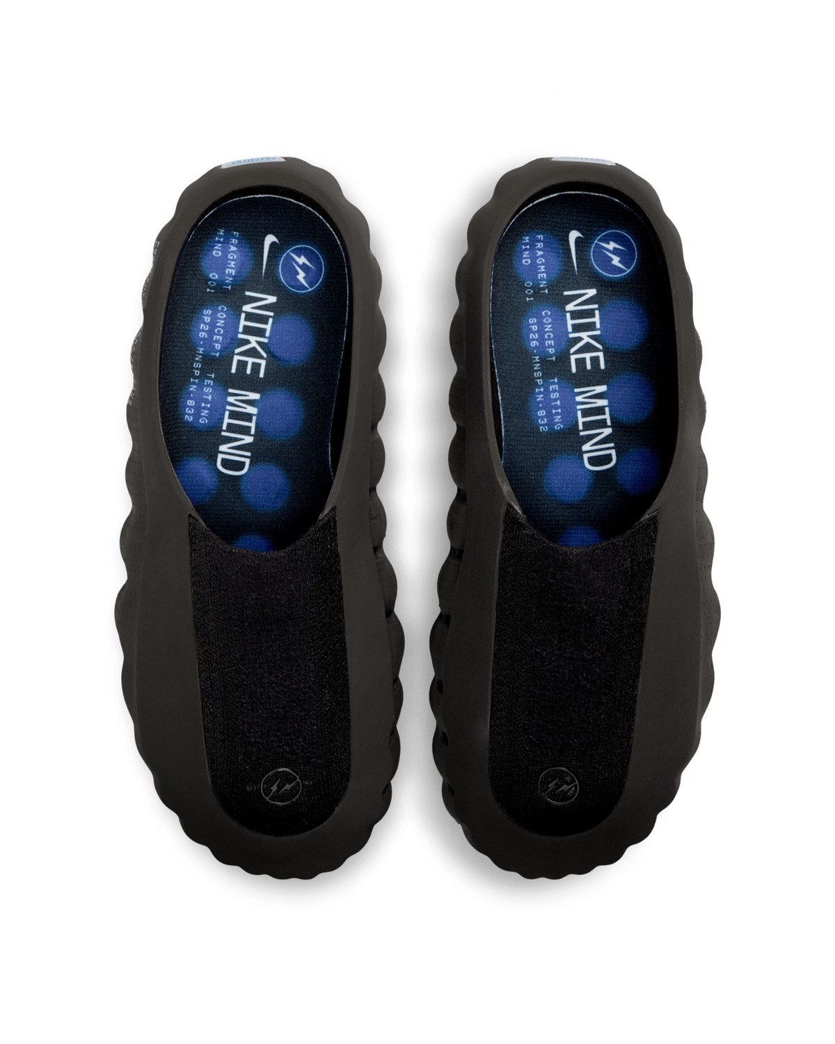 IQ8502-001 fragment design Nike Mind 001 Mules Black (Men's)