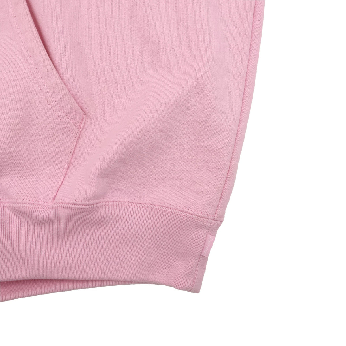 Supreme Satin Applique Hooded Sweatshirt Light Pink