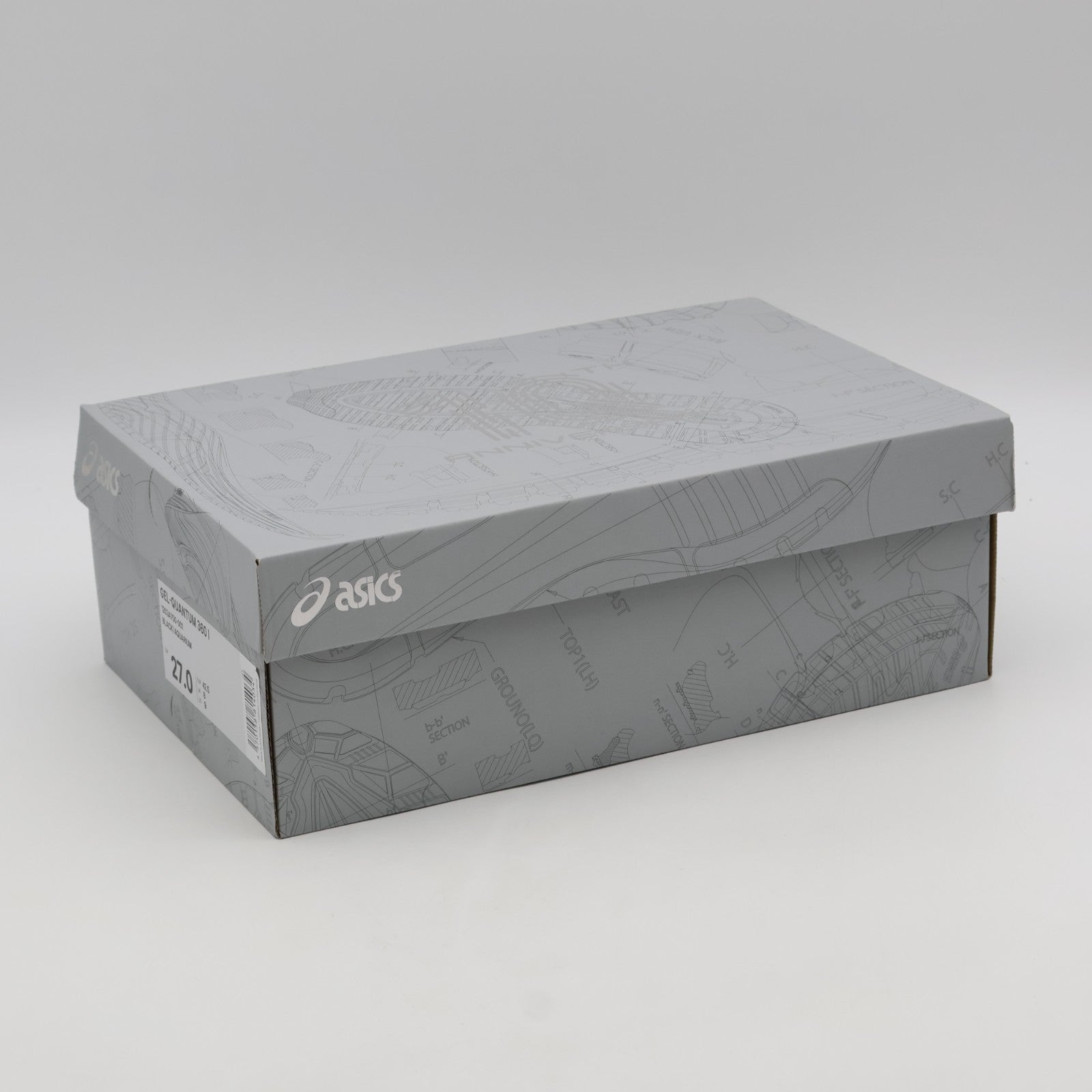 1203a750-001 Asics Gel-Quantum 360 1 Black Aquarium (Men's)