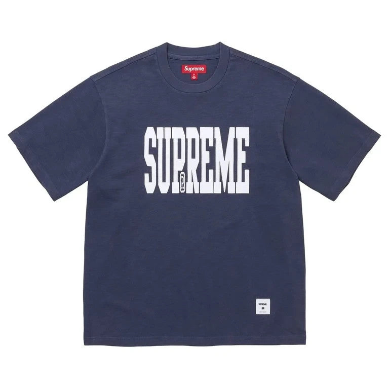 Supreme Stretch Applique S/S Top Navy