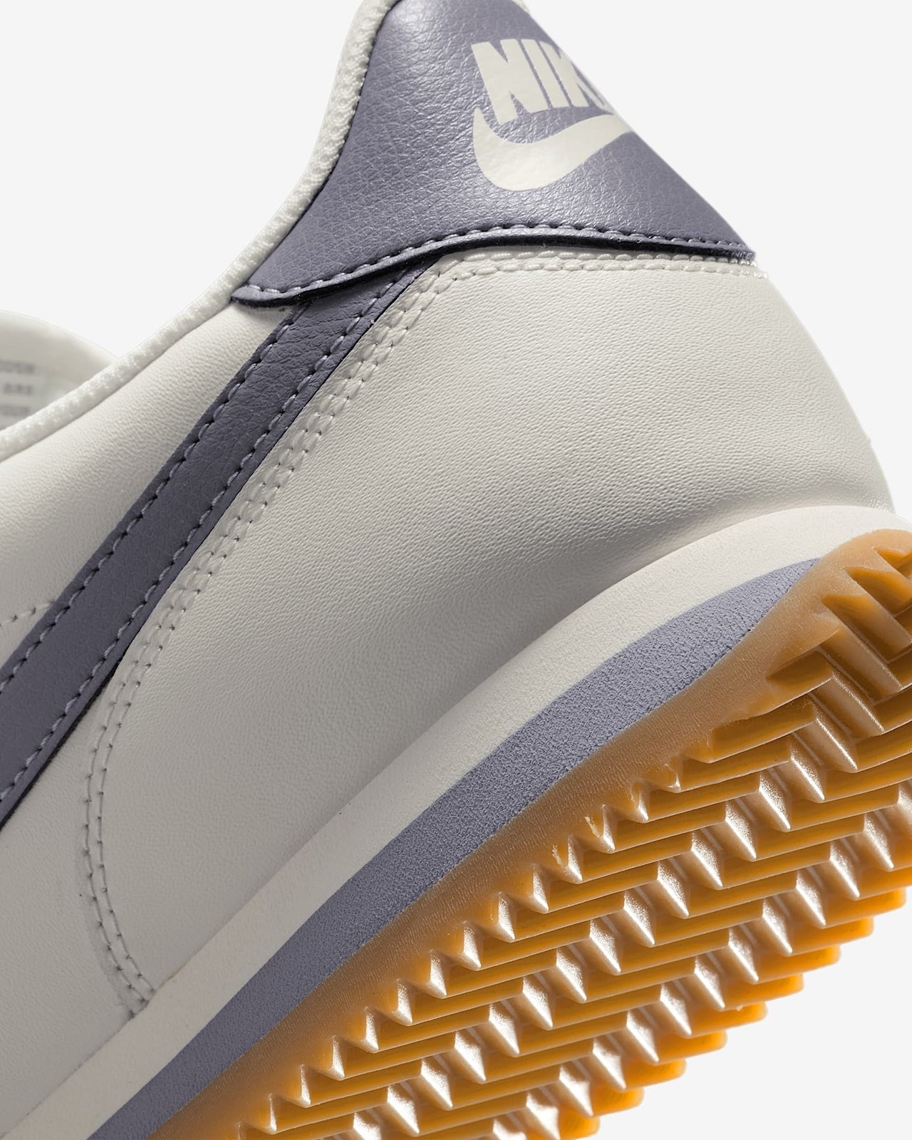 DM4044-111 Nike Cortez Leather Sail Gum Yellow Cement Grey (Men's)