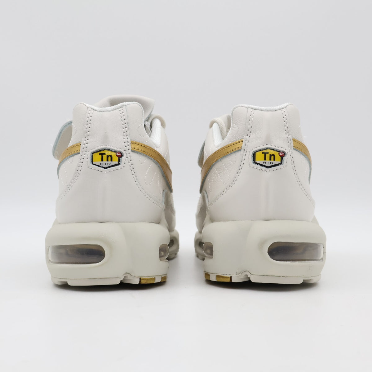 HV2541-001 Nike Air Max Plus Tiempo Phantom and Metallic Gold (Men's)