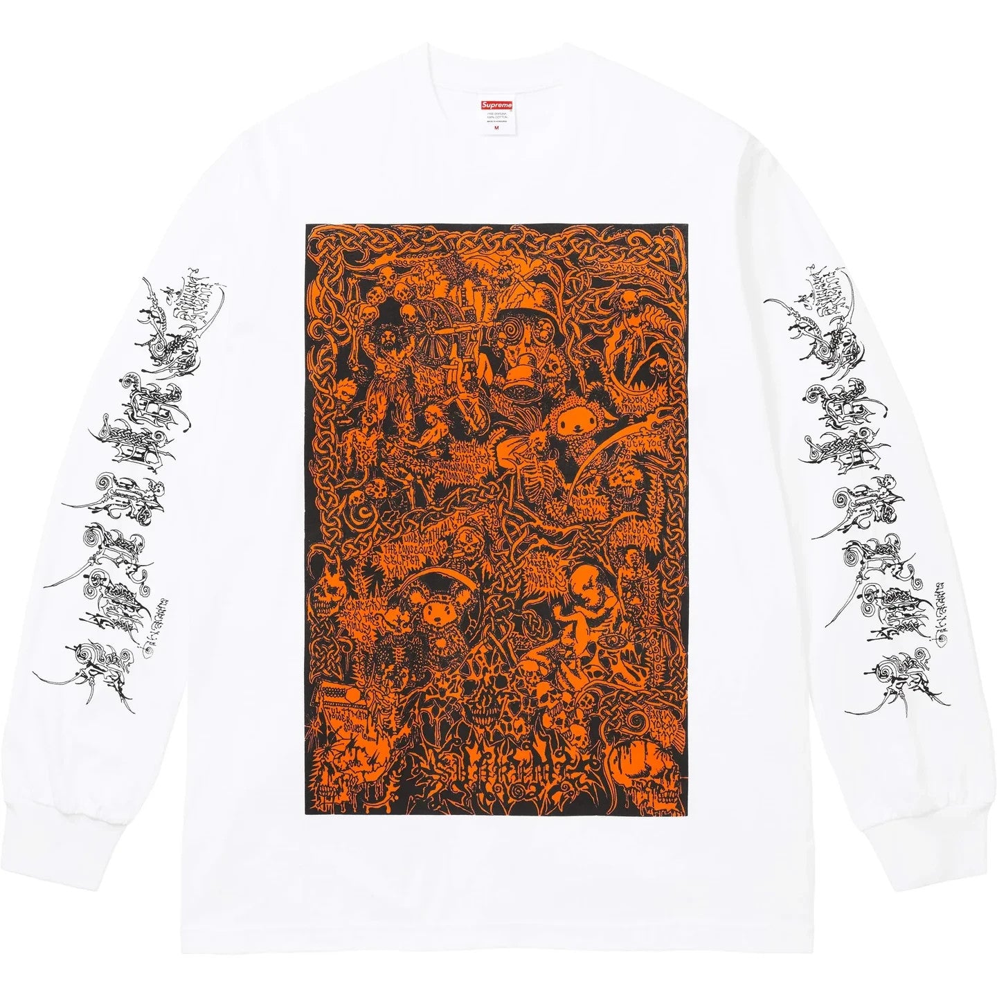Supreme Wombat L/S Tee White