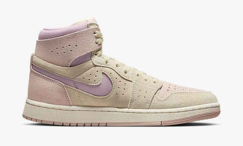 DV1305-100 Nike Air Jordan 1 Zoom CMFT 2 Particle Beige Plum Chalk (Women's)