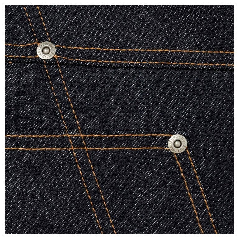 Supreme Paneled Double Knee Painter Pant Rigid Indigo