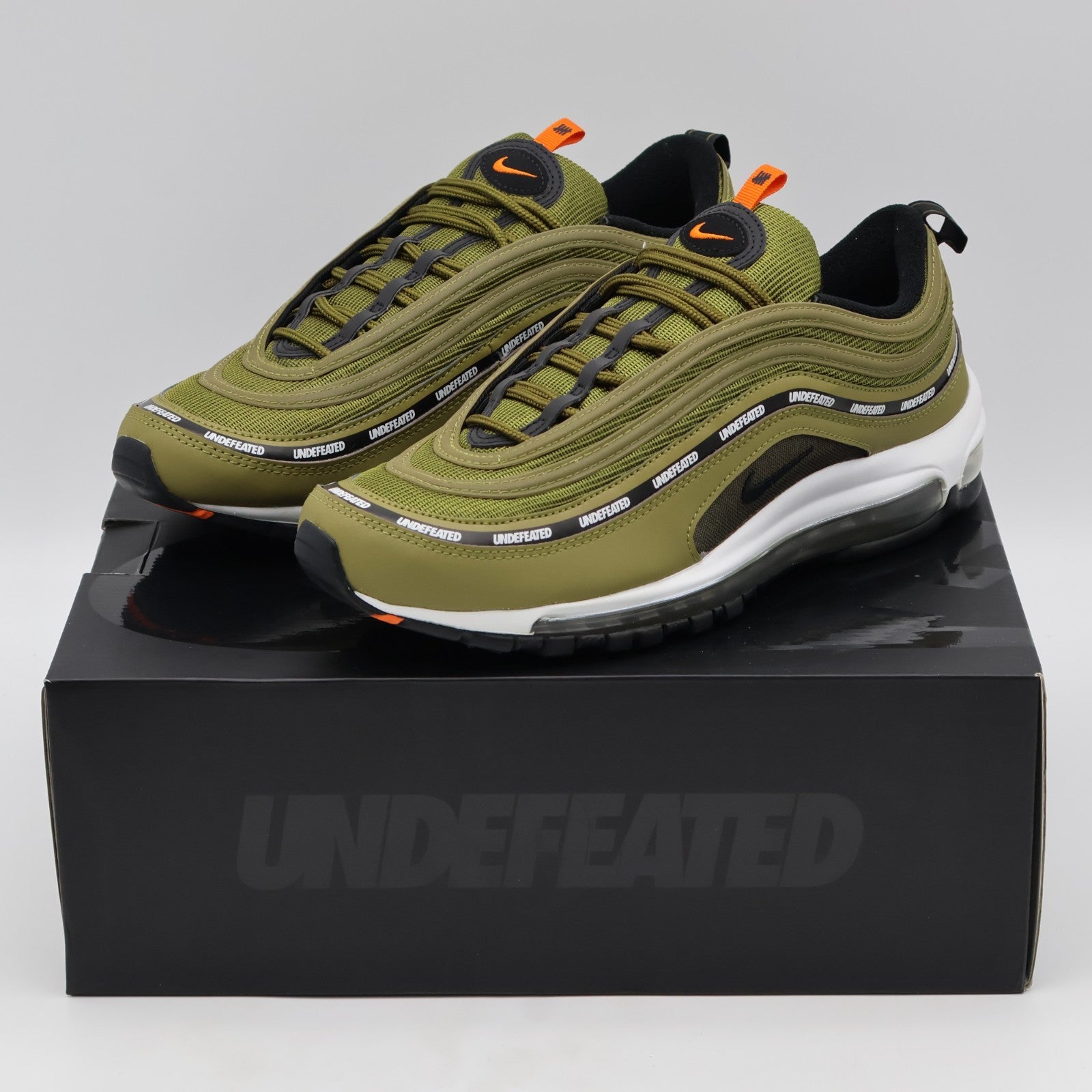 DC4830-300 Nike Air Max 97 Undefeated Black Militia Green Orange Blaze (Men's)
