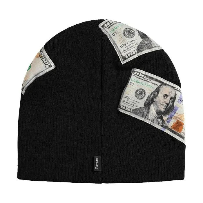 Supreme Money Beanie Black