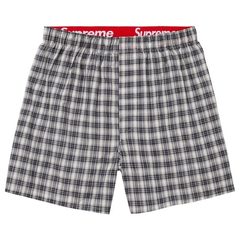 Supreme x Hanes Plaid Boxers (4 Pack) Multicolor