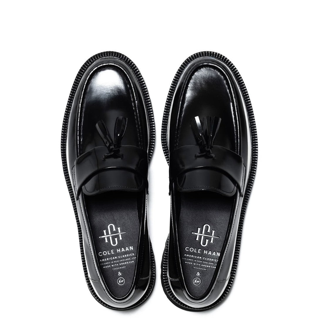 FRGMT-CH-ACTL-BLK Fragment Ã COLE HAAN American Classics Tassel Loafer (Men's)