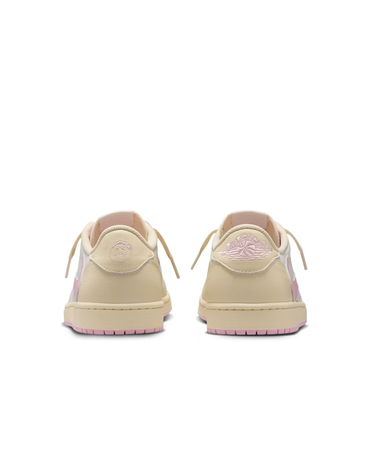 IQ7604-100 Travis Scott Ã Nike Air Jordan 1 Retro Low OG"Muslin/Shy Pink"(Men's)