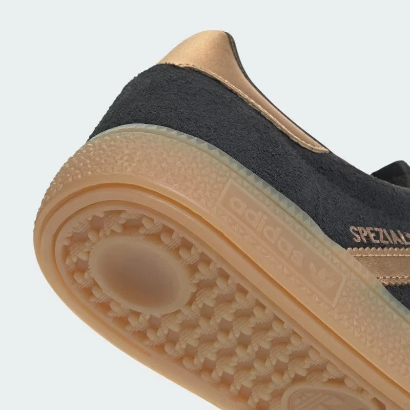 KI3298 adidas Originals Handball Spezial Core Black Copper Metallic Gum (Women's
