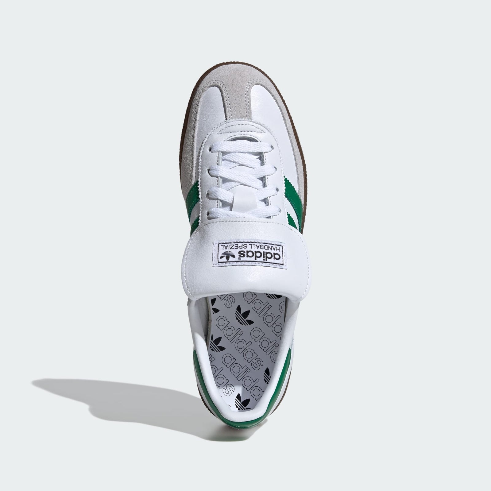 IH0368 adidas Originals Handball Spezial White Green Ash (Men's)