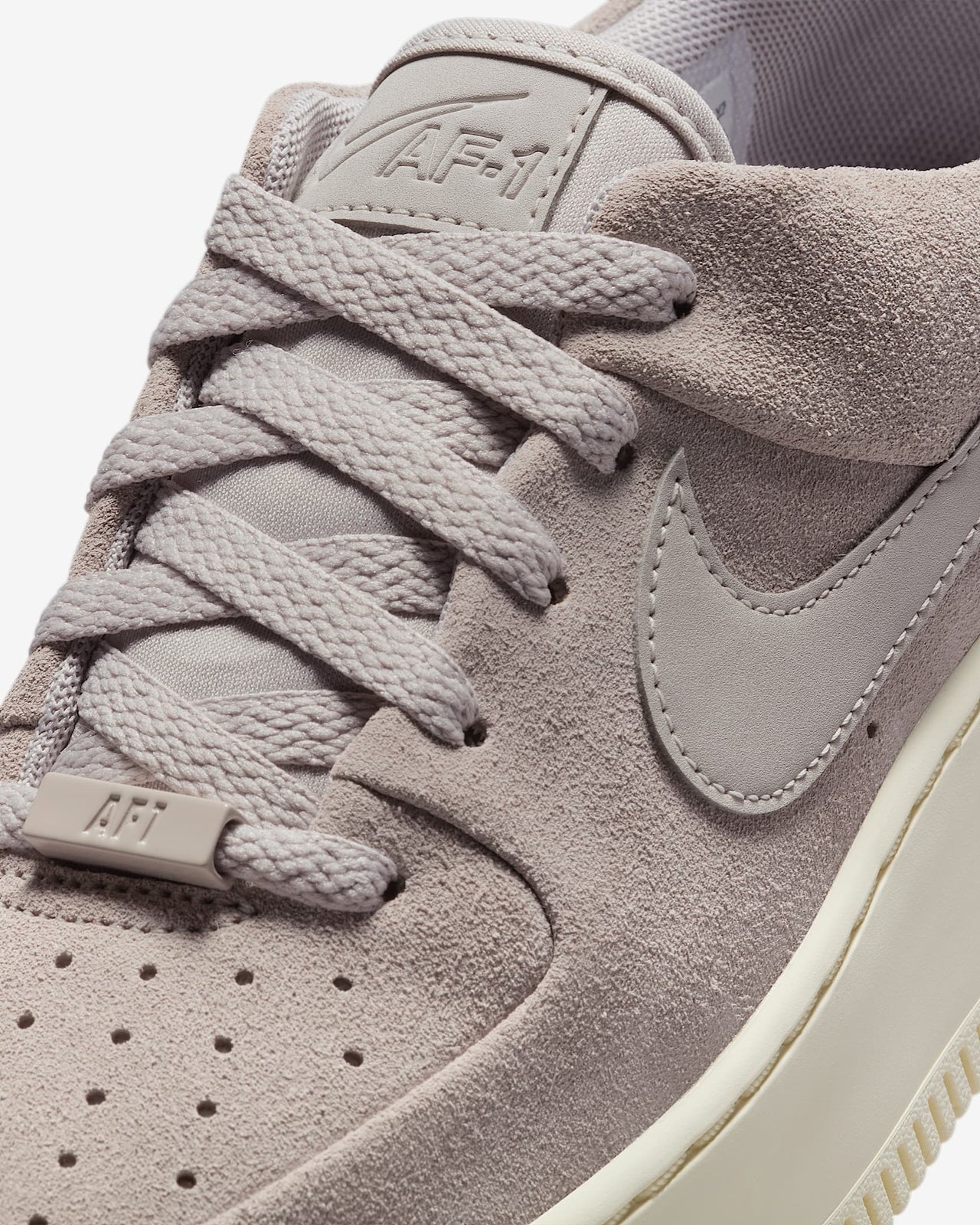 AR5339-004 Nike Air Force 1 Sage Low College Grey Pale Ivory College (Women's)