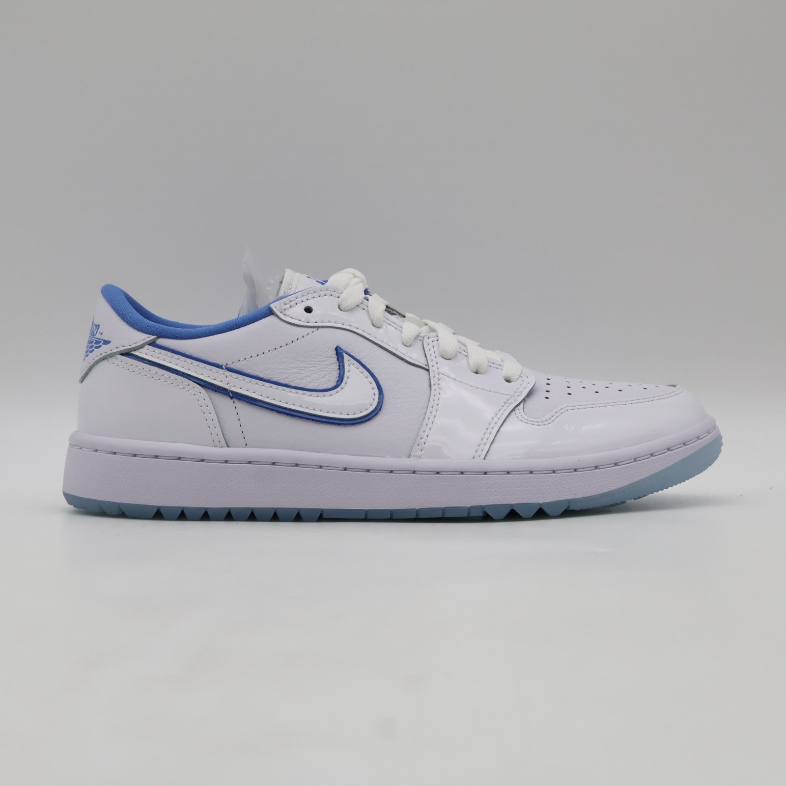 DD9315-118 Nike Air Jordan 1 Low Golf White Blue Tint Legend Blue (Men's)