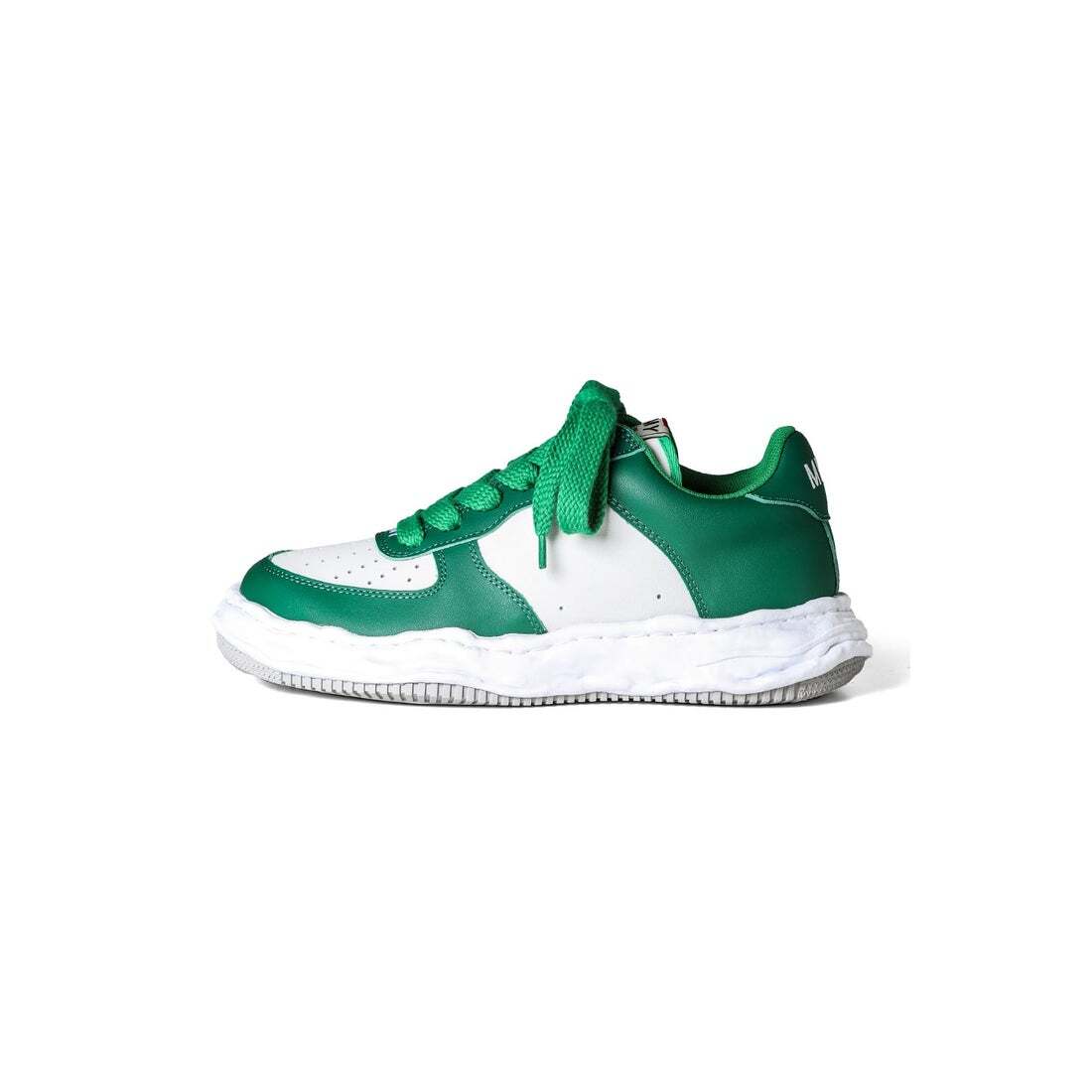 A08FW706-green/white Maison MIHARA YASUHIRO WAYNE Original Sole Leather (Men's)