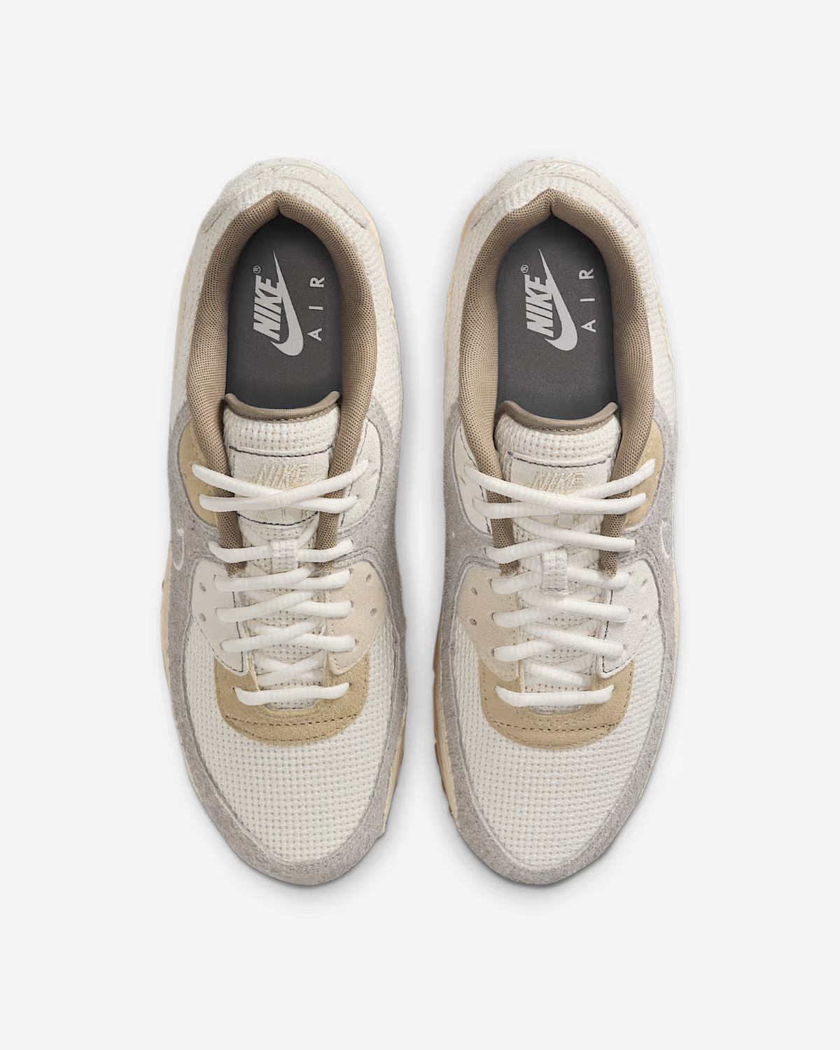 IM6773-104 Nike Air Max 90 Muslin Pale Ivory College Grey Sail (Men's)