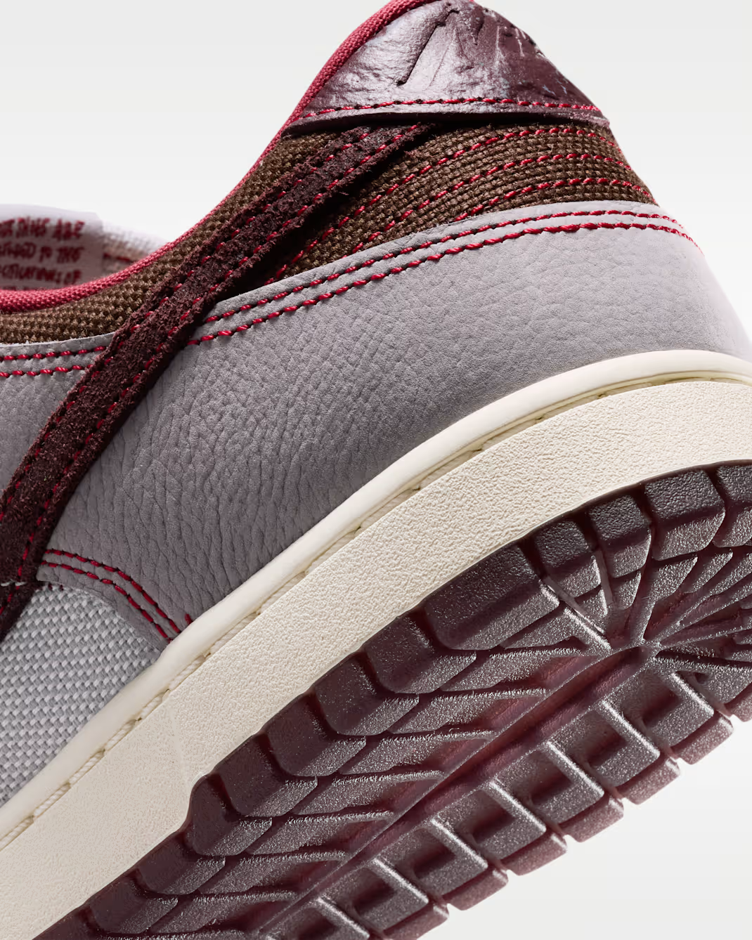 IH1942-001 Nike Dunk Low Retro SE Pure Platinum Burgundy Crush (Men's)