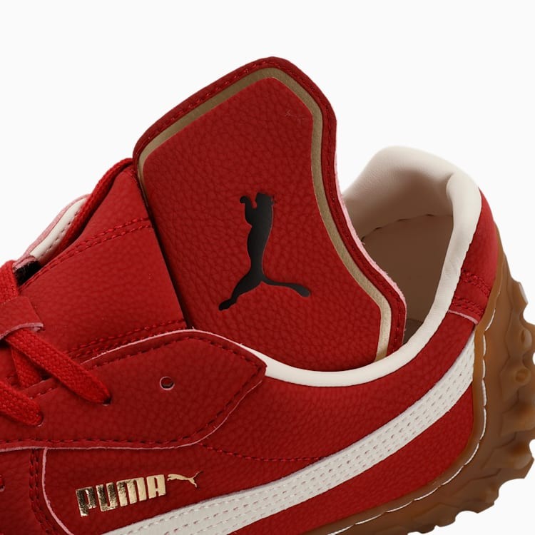 409960-02 Puma Avanti LS "Red Rhythm/Frosted Ivory"