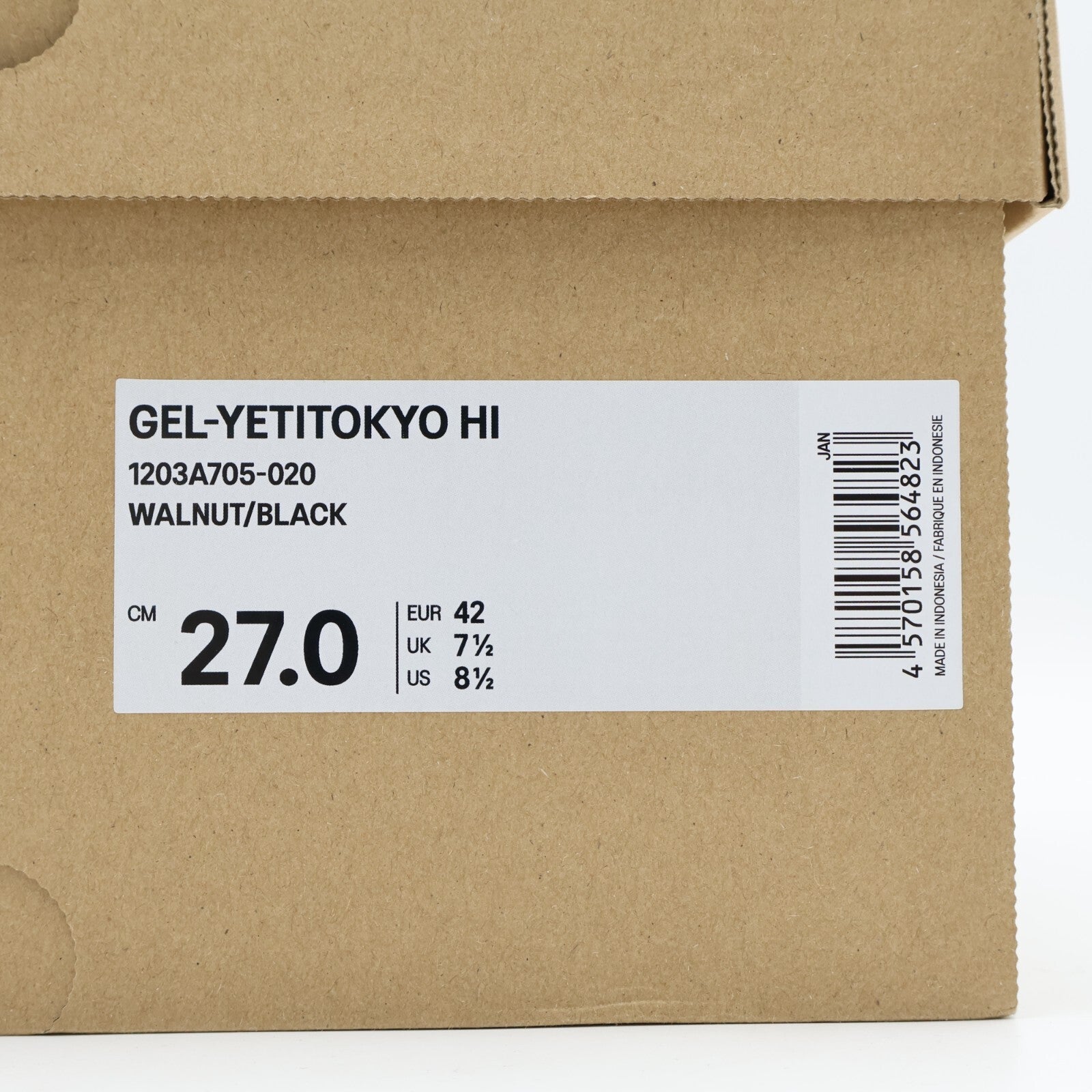 1203A705-020 Asics Gel-Yetitokyo Hi Mushroom (Men's)