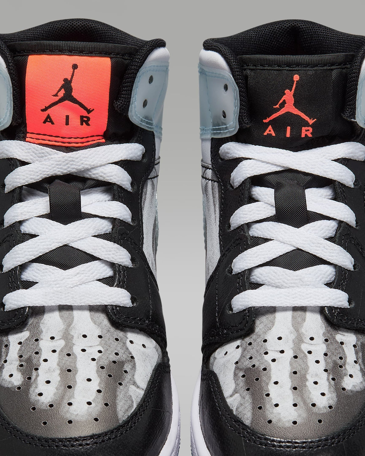 HF3210-001 Nike GS Air Jordan 1 Mid SS X-Ray