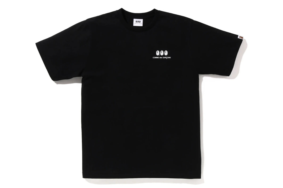 A BATHING APE COMME des GARCONS OSAKA Tee 2 Black