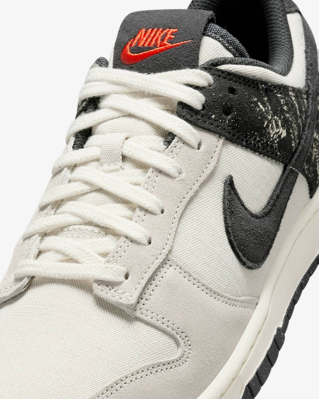 IB7720-110 Nike Dunk Low Pale Ivory Off Noir (Men's)