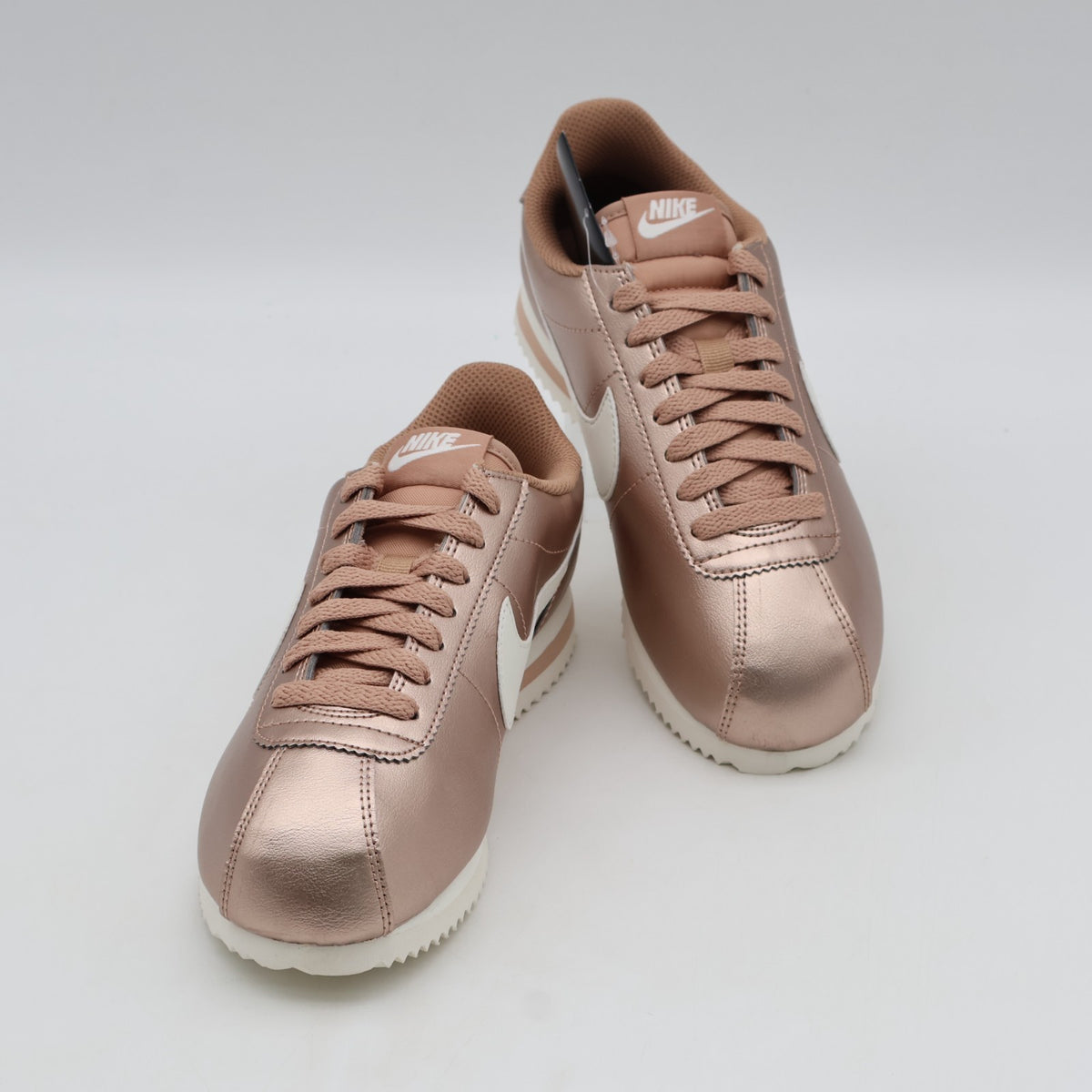 IR0042-900 Nike Cortez Metallic Red Bronze Rose Whisper (Women's)