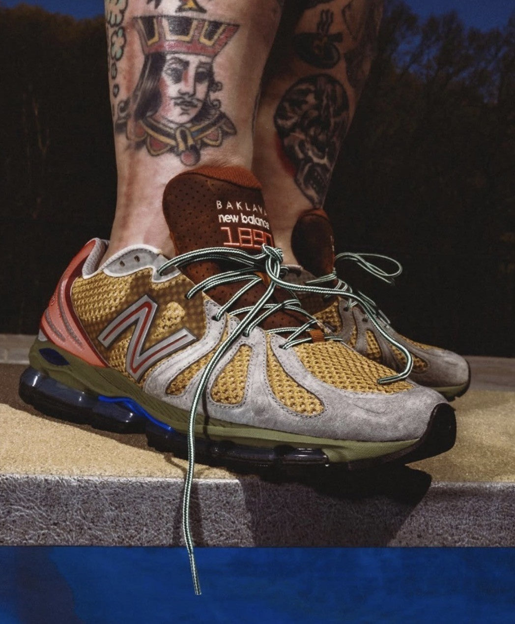 U18902B7 Action Bronson Ã New Balance 1890 "Planet Frog" (Men's)