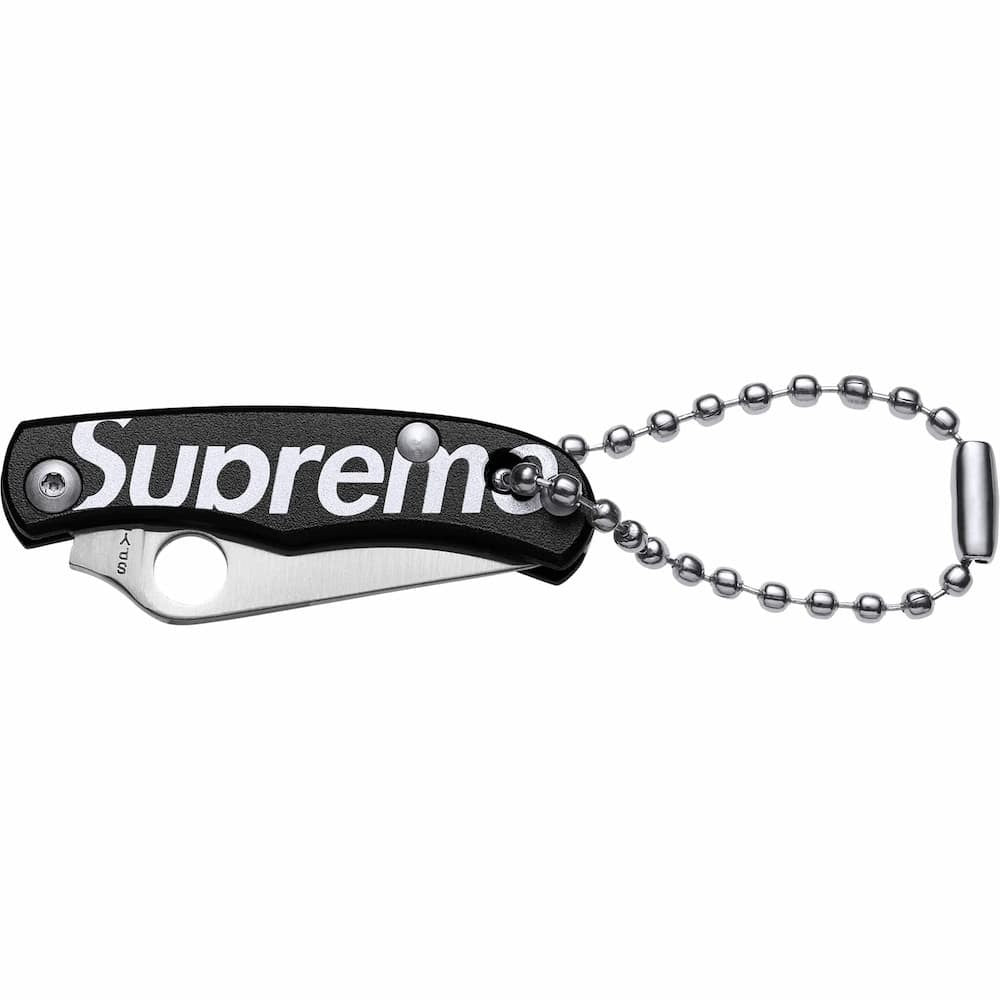 Supreme Spyderco Bug Knife Black