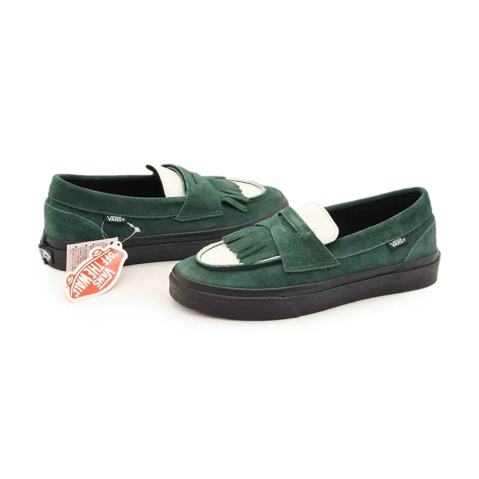 673333-0001 Arihara Miyuki Vans Loafer Green White Black (Men's)