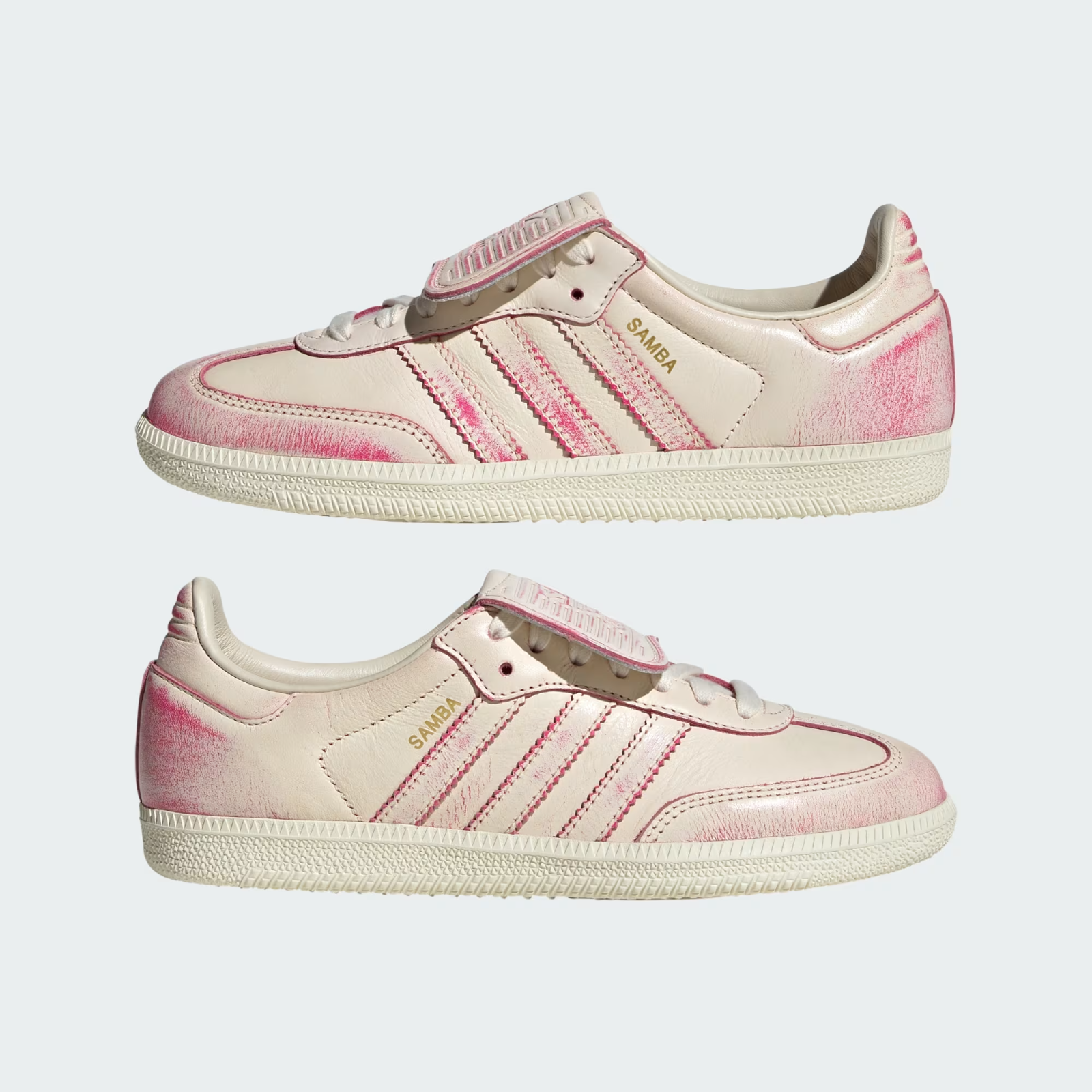 JR5998 adidas Originals  Samba LT  Cream White Shock Pink (Women's)