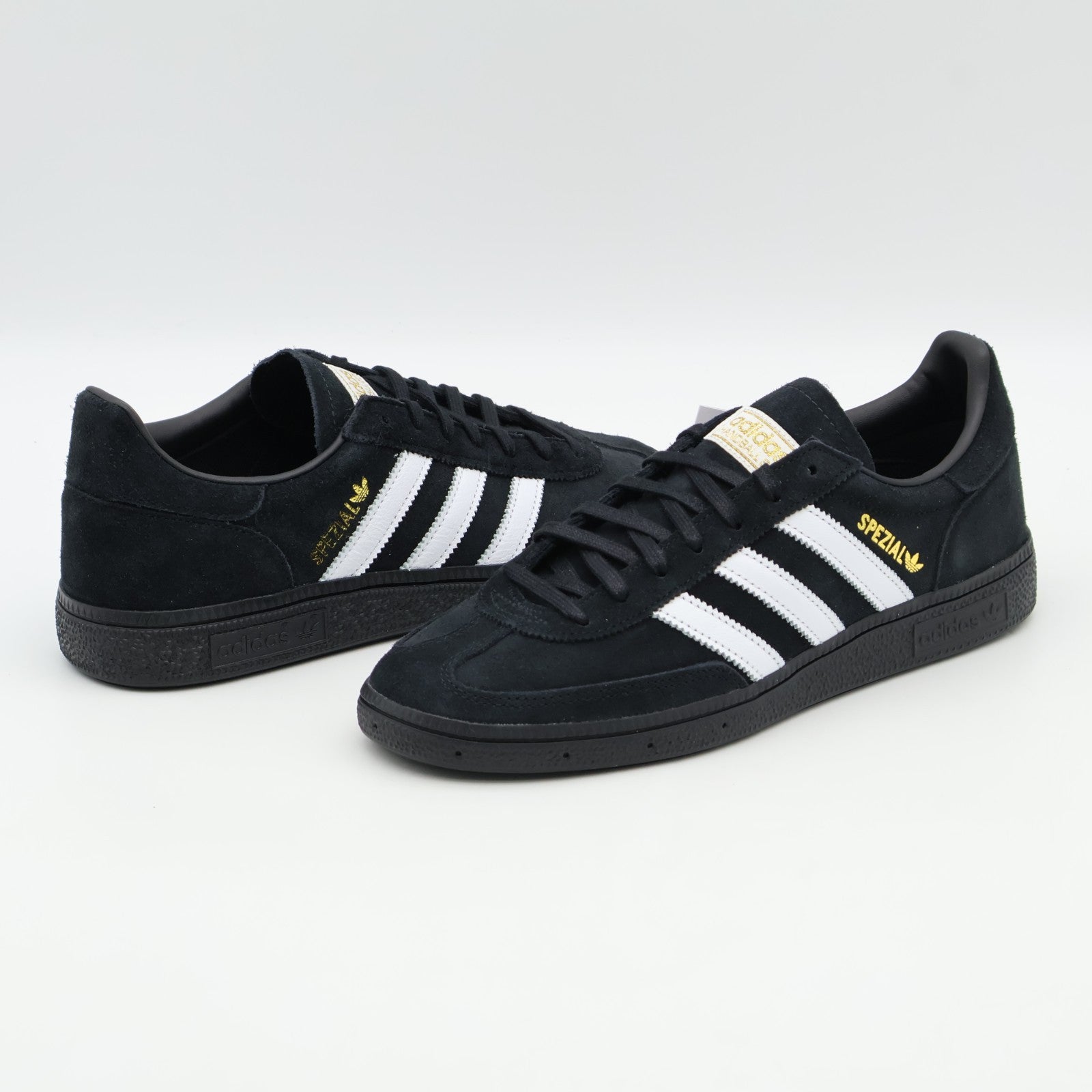 HQ9194 adidas Originals Handball Spezial Core Black Cloud White Gold (Men's)