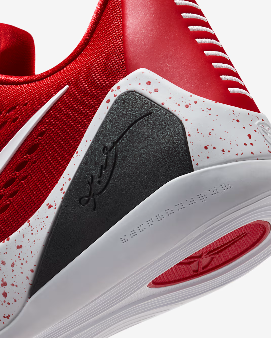 IH1401-600 Nike Kobe 9 Elite Low EM Protro University Red White (Men's)