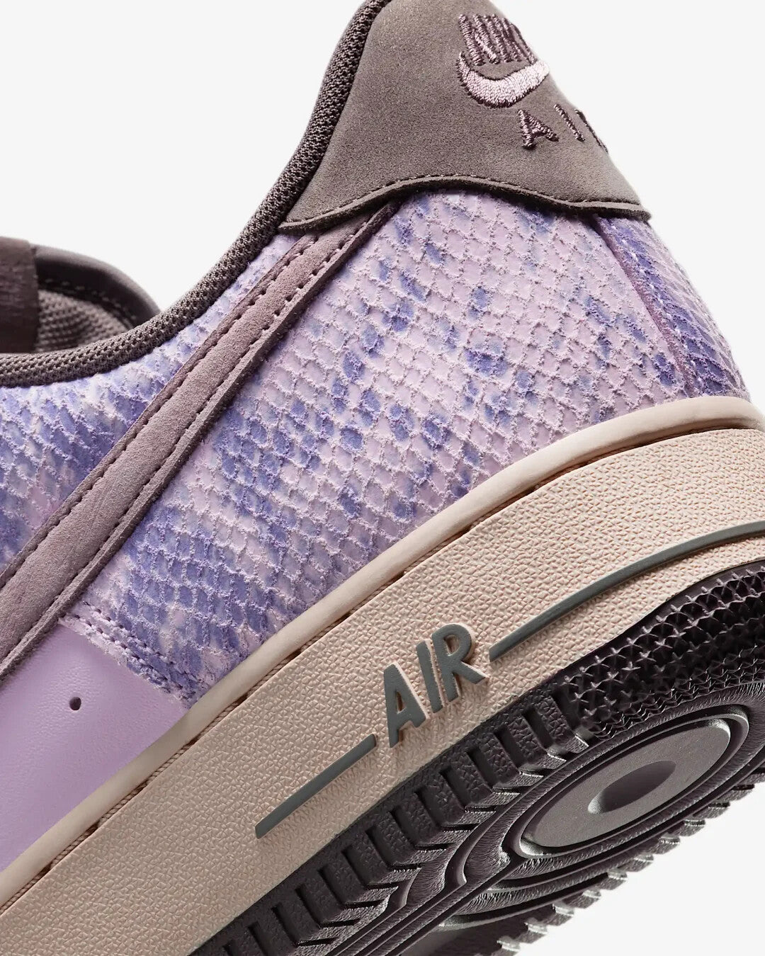 HF2898-500 Nike Air Force 1 Low Purple Snake (Men's)