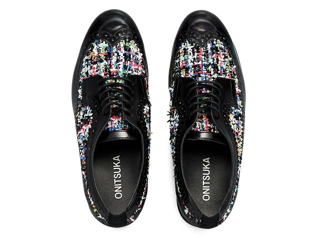 1182A679-001 Onitsuka Tiger Tiger Brogue Black Directoire Blue (Women's)