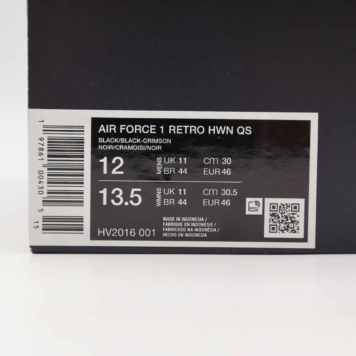 HV2016-001 Nike Air Force 1 Low Halloween (Men's)