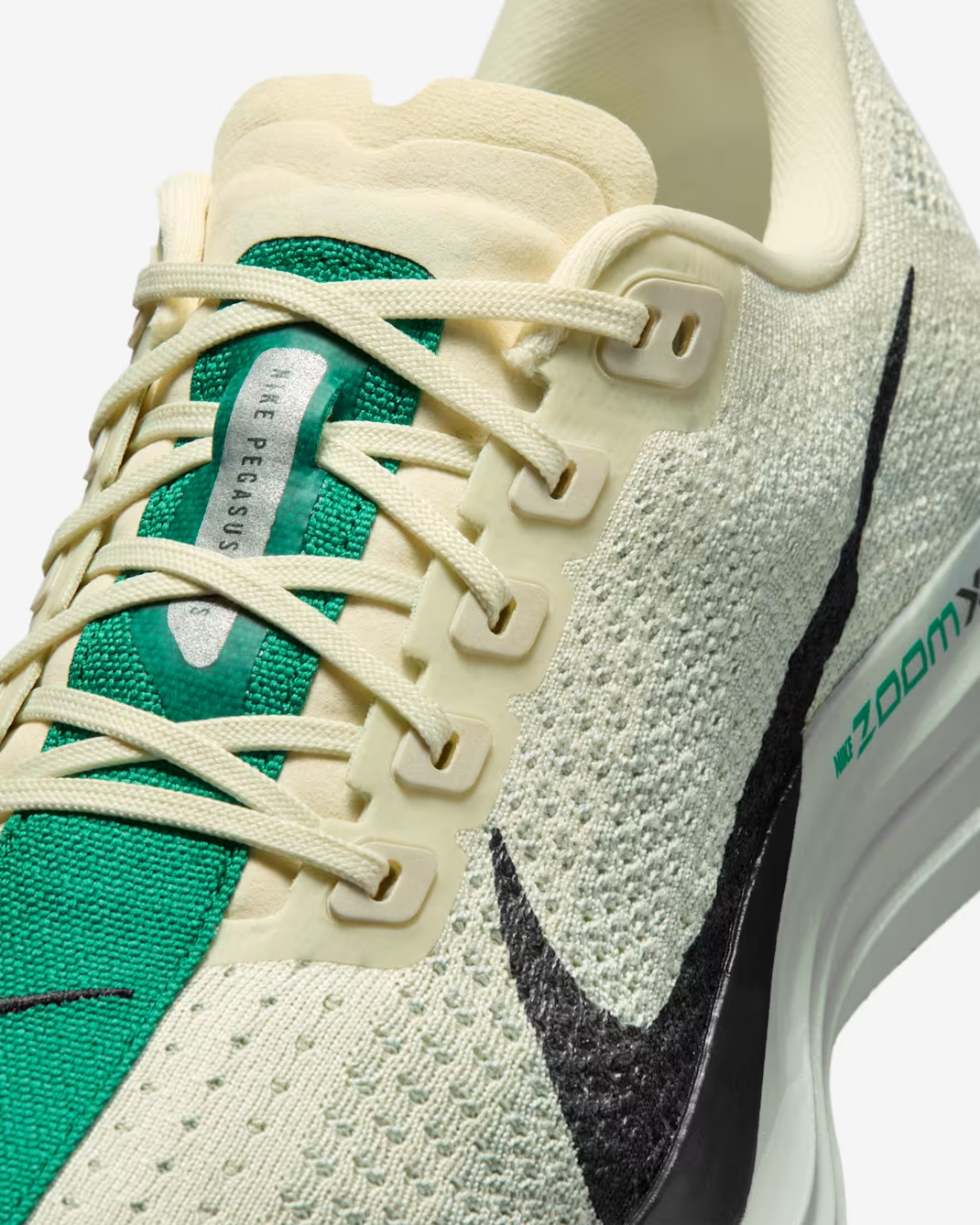 FQ7261-104 Nike Pegasus Plus Coconut Milk Barely Green Black Spruce (Women's)