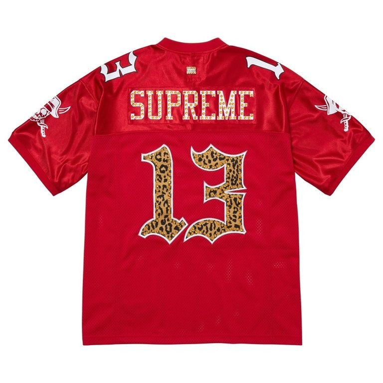 Supreme x b.b. Simon Football Jersey Red