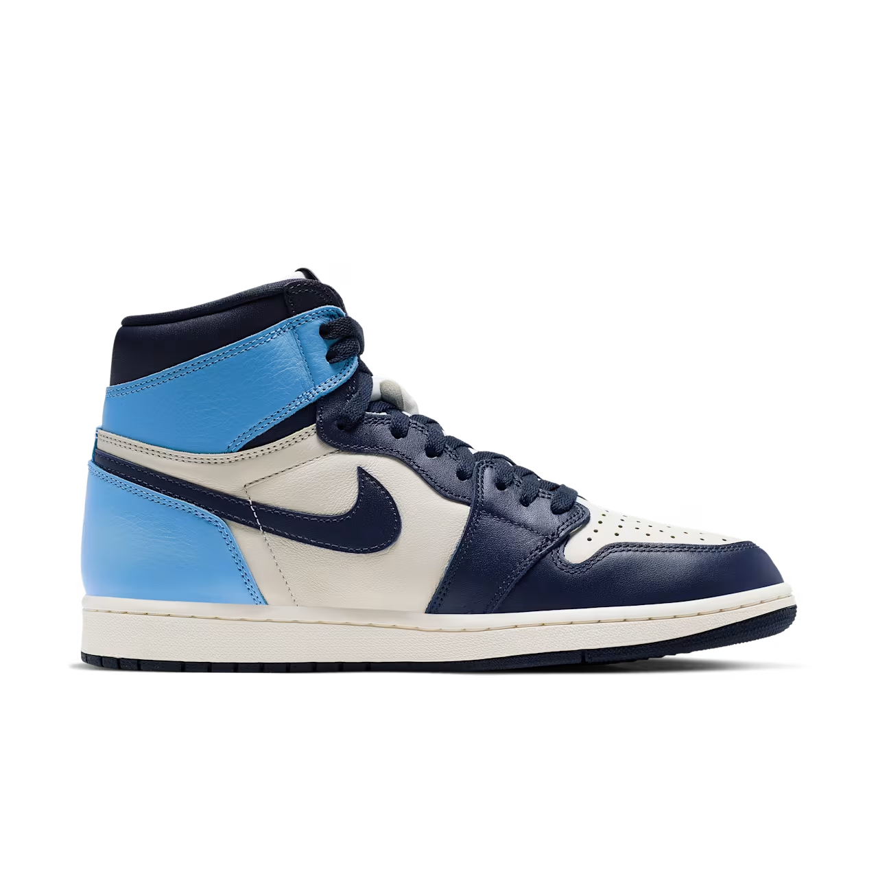 555088-140 Nike Air Jordan 1 Retro High OG "Obsidian/University Blue" (Men's)