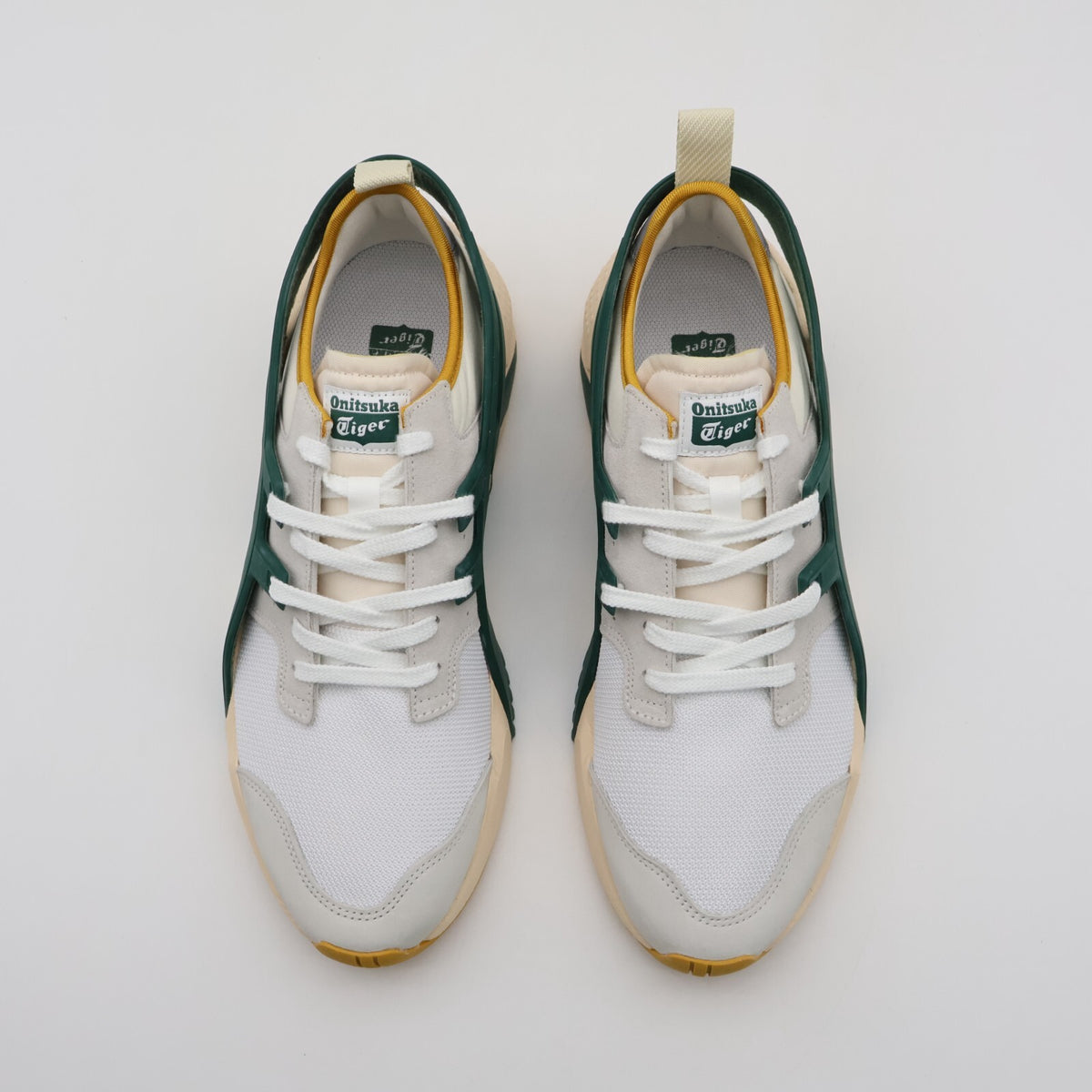 1183A795-102 Onitsuka Tiger Big Logo Trainer 2.0 White Pine Green (Men's)