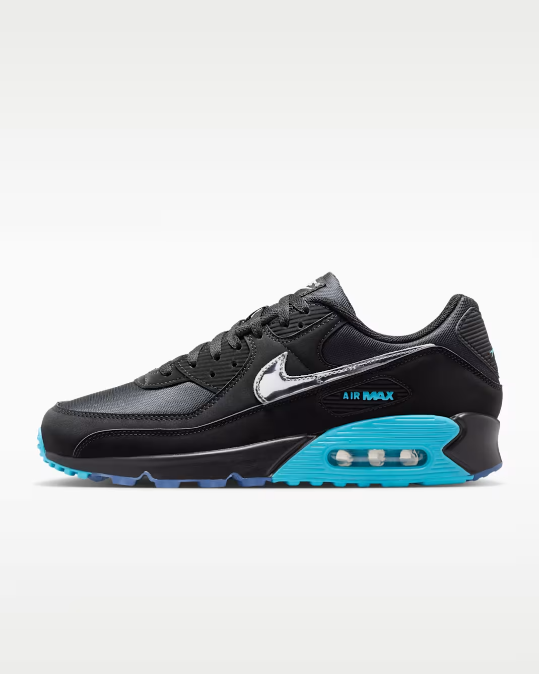 MIQ9438 Nike Air Max 90 Premium TREBLE (IQ9438-001) (Men's)
